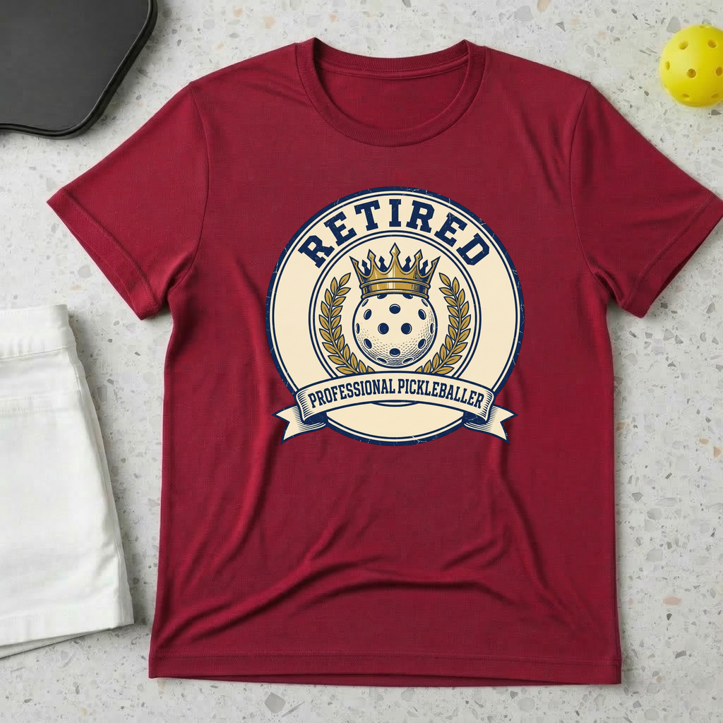 Retired professional Pickleballer T-shirt