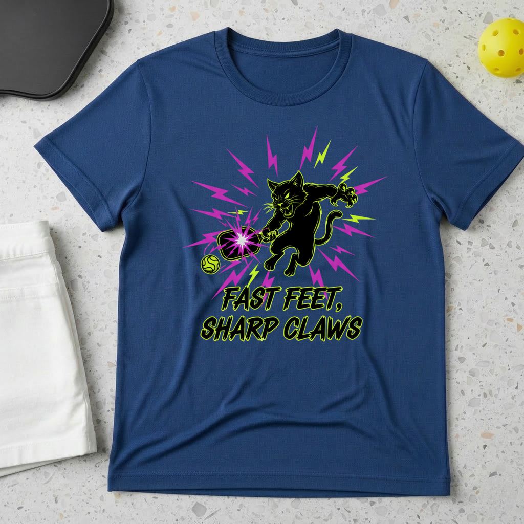 Fast feet sharp claws T-Shirt
