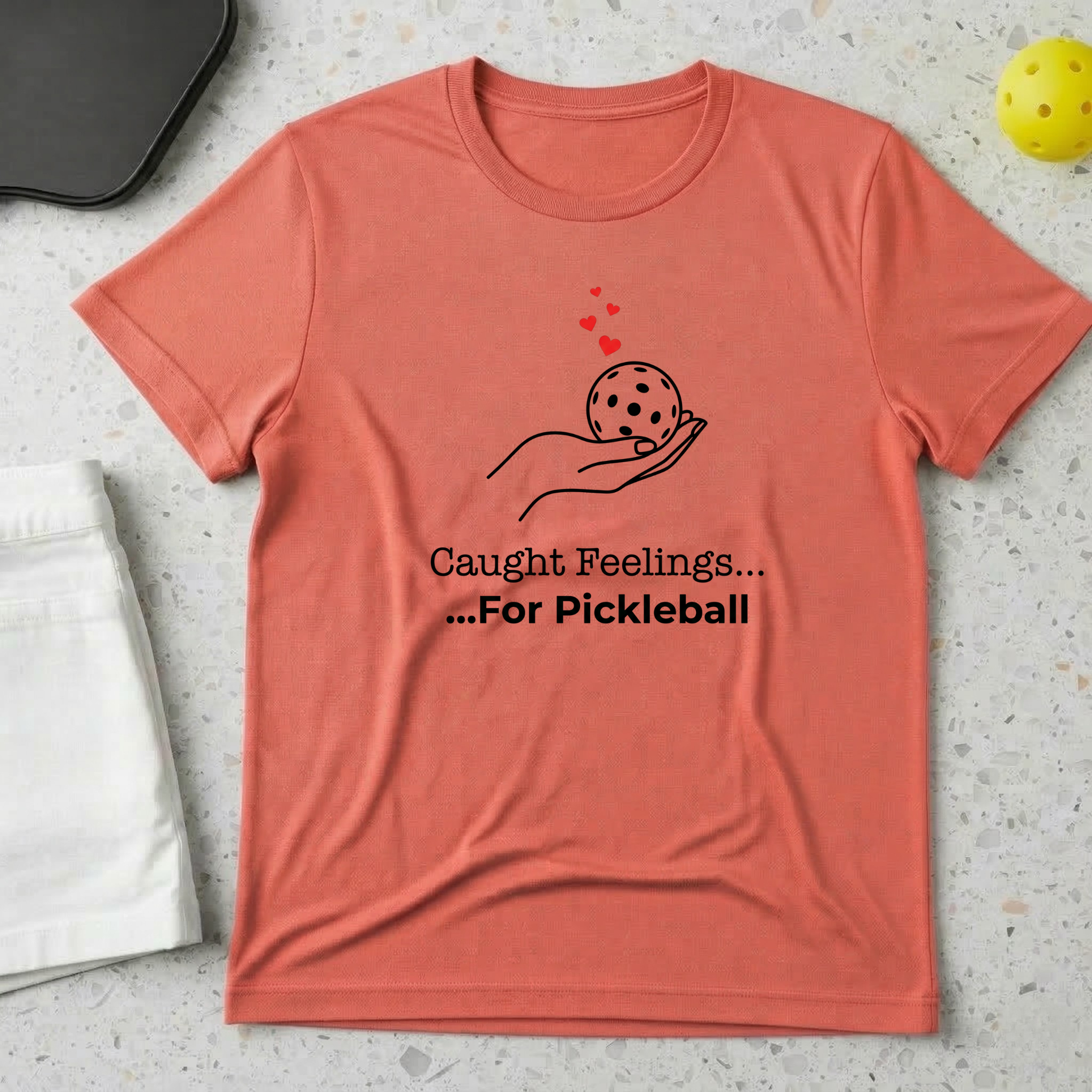 Caught Feelings For Pickleball T-shirt