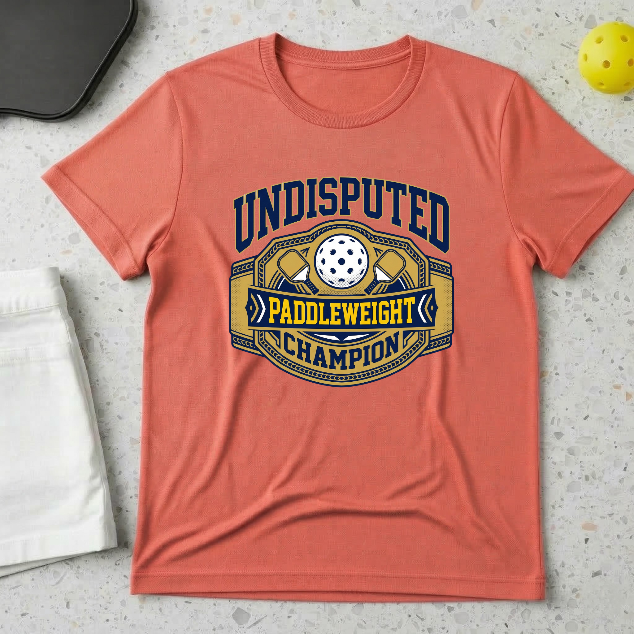 Undisputed Paddle weight champion T-shirt
