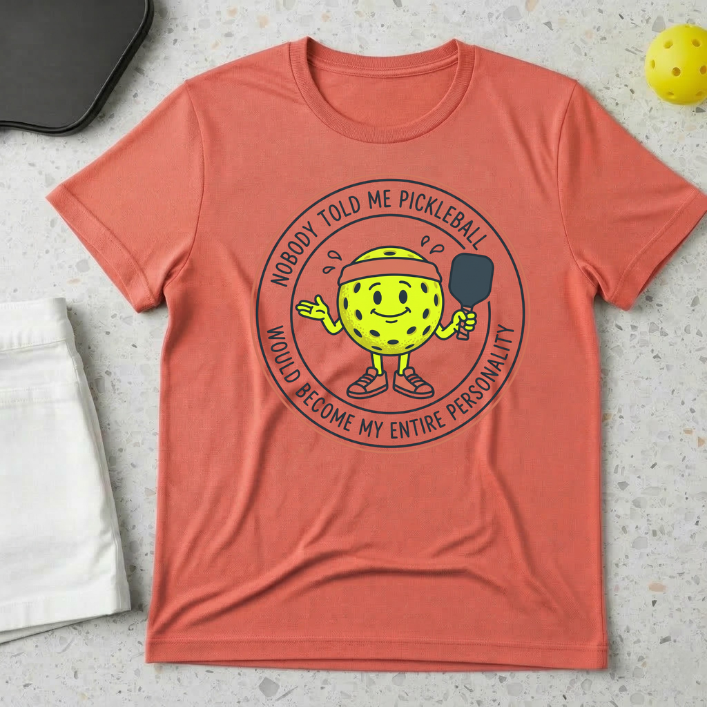 Nobody Told Me Pickleball Would Become My Entire Personality T-shirt